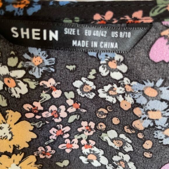 Floral Romper by Shein, Size Large - Picture 5 of 5